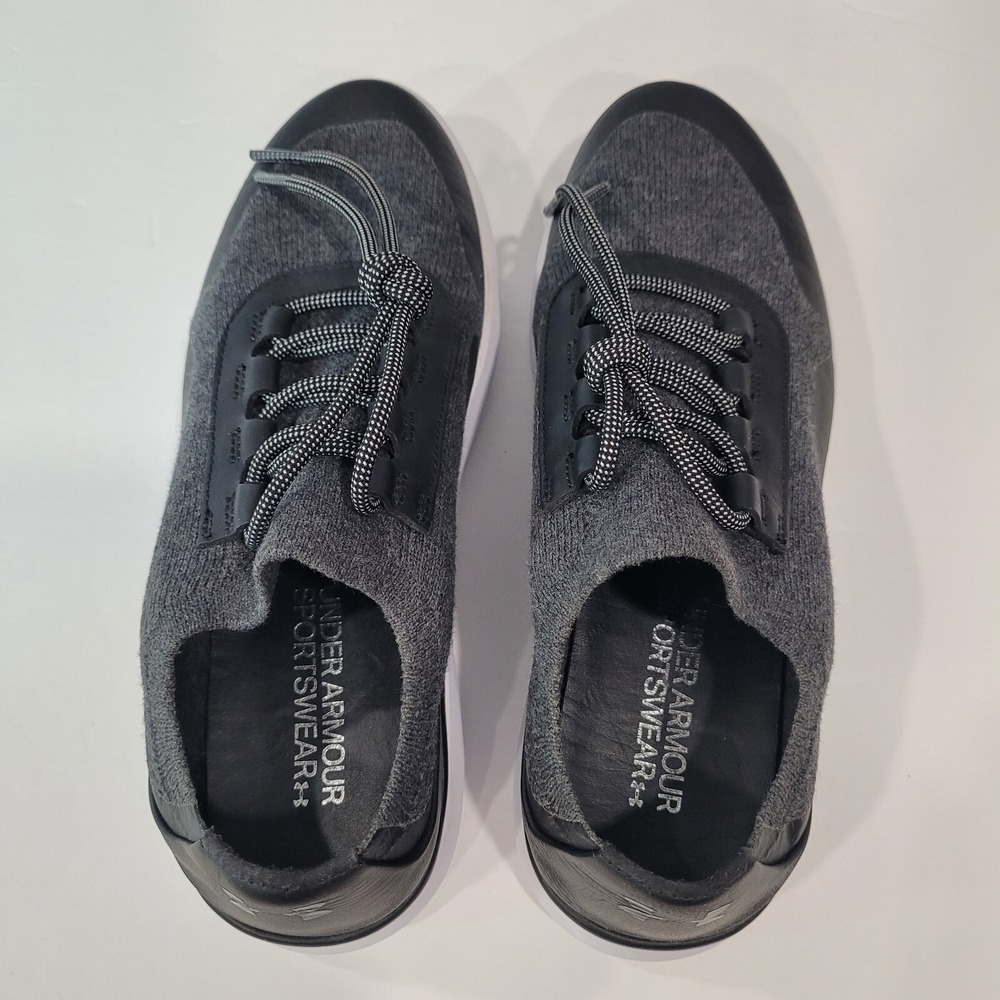 Under Armour Runaway 2.0 Women's Size 7 Black Running Athletic Sneakers - Picture 2 of 8